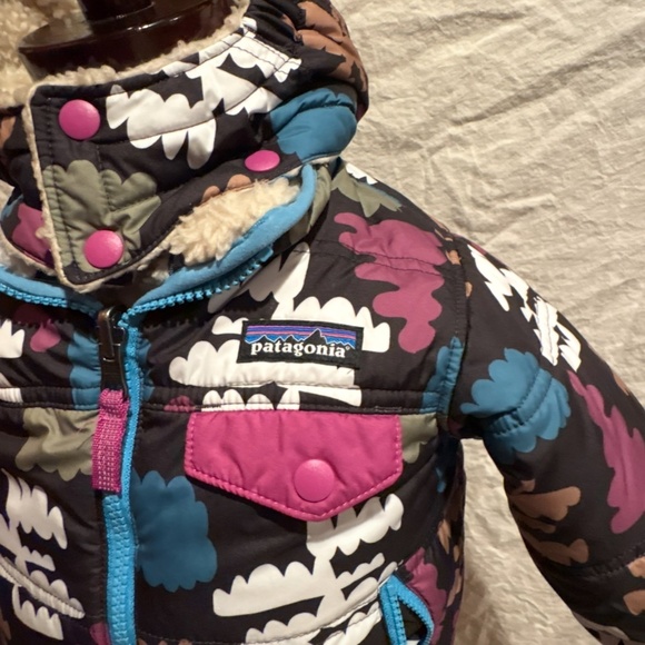 Patagonia Reversible Tribbles jacket 2T, kids winter coat - Picture 4 of 13